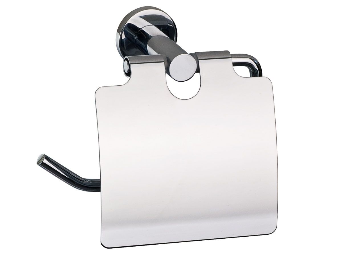 reece Mizu Drift Loop Toilet Roll Holder with Cover Chrome