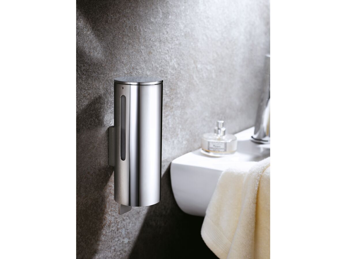 Reece Mizu Drift Metal Wall Mount Soap Dispenser 300ml Chrome