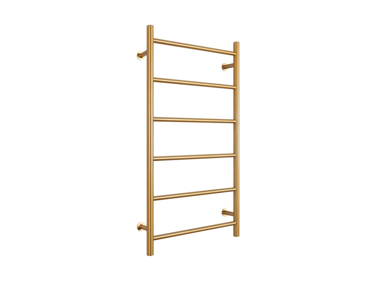 reece Mizu Drift MK2 550 x 1050mm Heated Towel Rail Low Voltage 24V Brushed Gold PVD