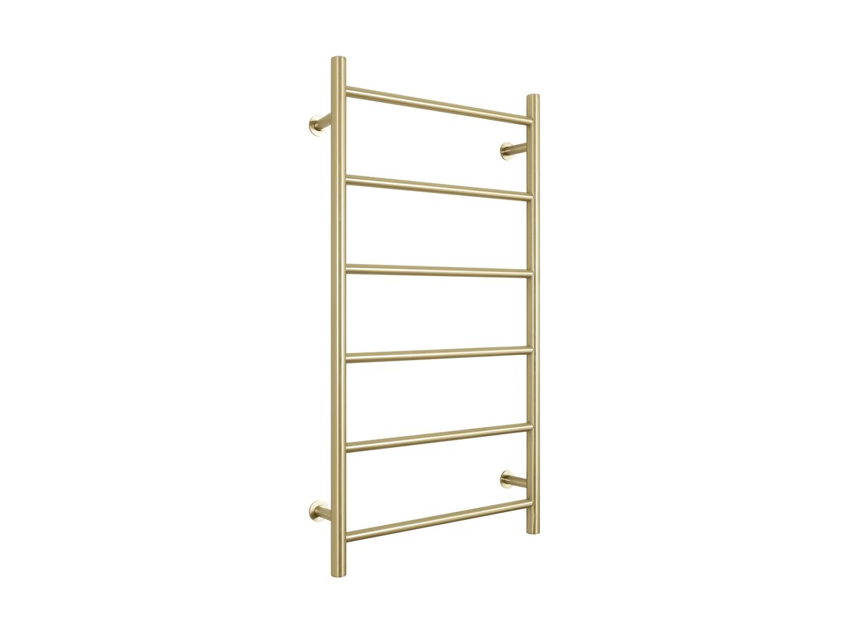 reece Mizu Drift MK2 550 x 1050mm Heated Towel Rail Low Voltage 24V Brushed Brass