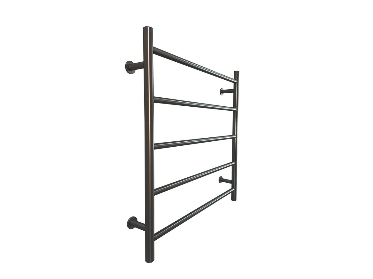reece Mizu Drift MK2 550 x 800mm Heated Towel Rail Low Voltage 24V Brushed Gunmetal