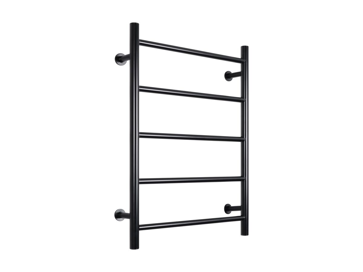 reece Mizu Drift MK2 550 x 800mm Heated Towel Rail Low Voltage 24V Matte Black