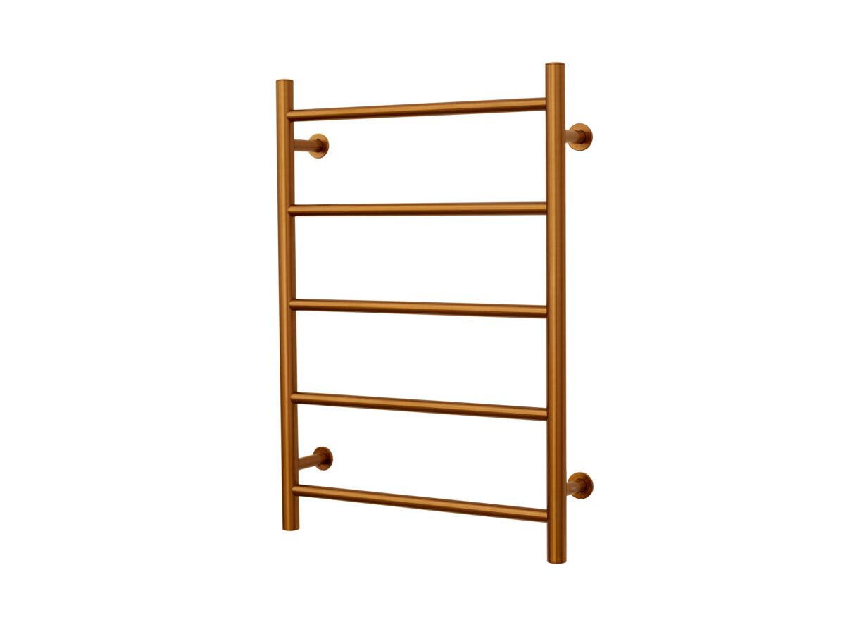reece Mizu Drift MK2 550 x 800mm Heated Towel Rail Only (Less Transformer) Brushed Bronze