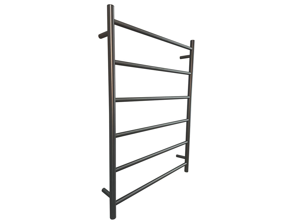 reece Mizu Drift MK2 750 x 1050mm Heated Towel Rail Only (Less Transformer) Brushed Gunmetal