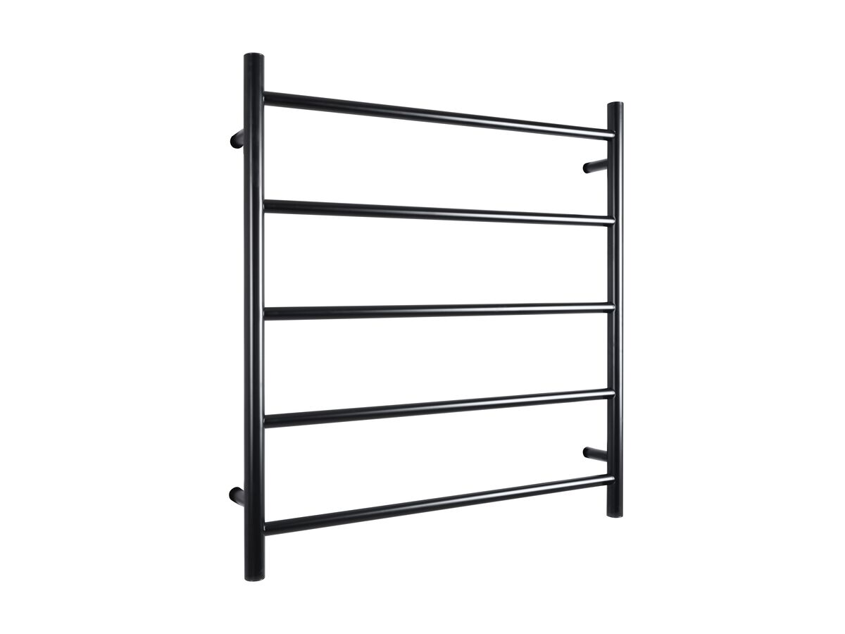 Reece Mizu Drift MK2 750 X 800mm Heated Towel Rail Low Voltage 24V Matte Black