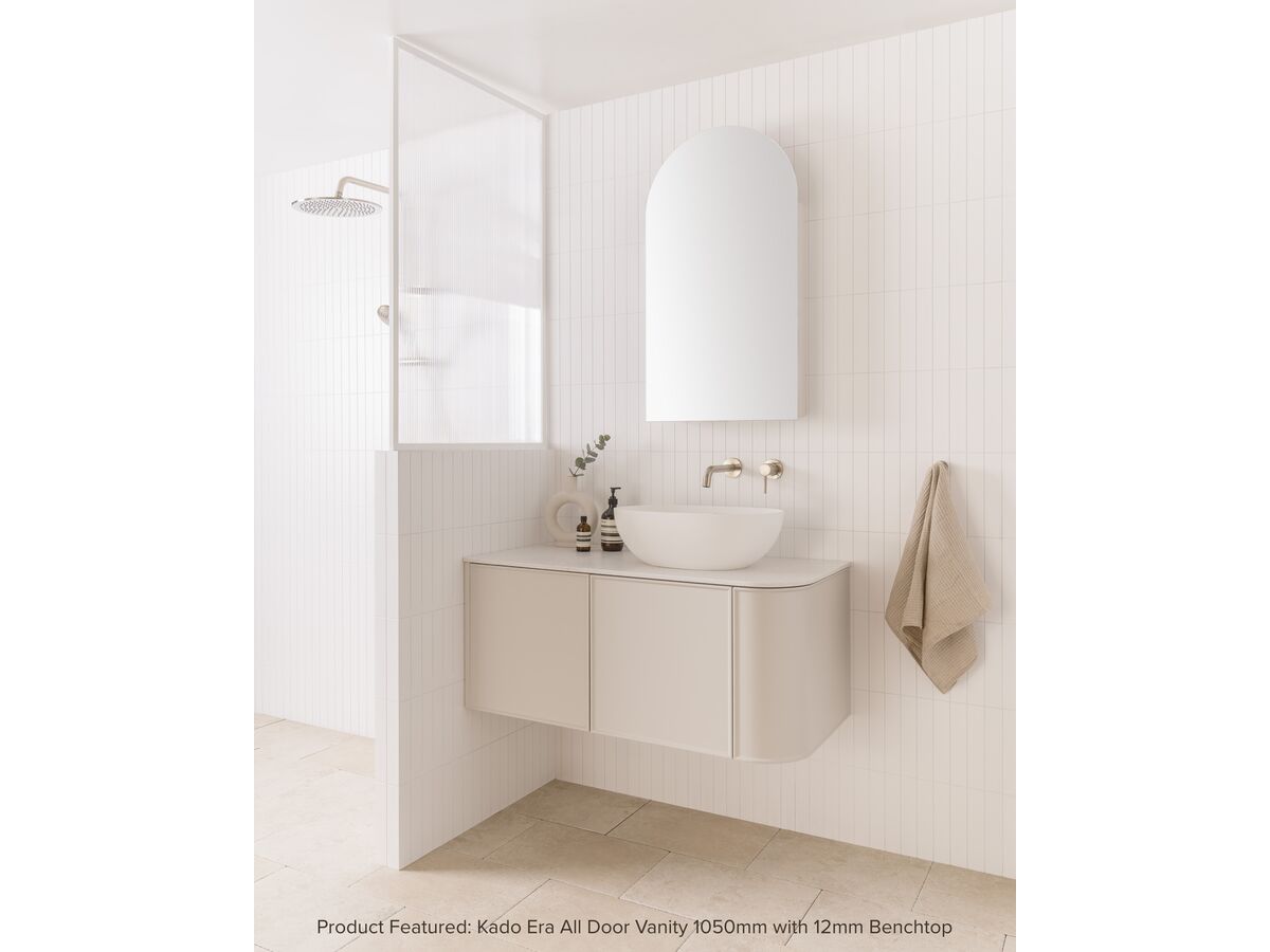Reece Mizu Drift MK2 Basin / Bath Outlet 200mm Brushed Nickel (5 Star)