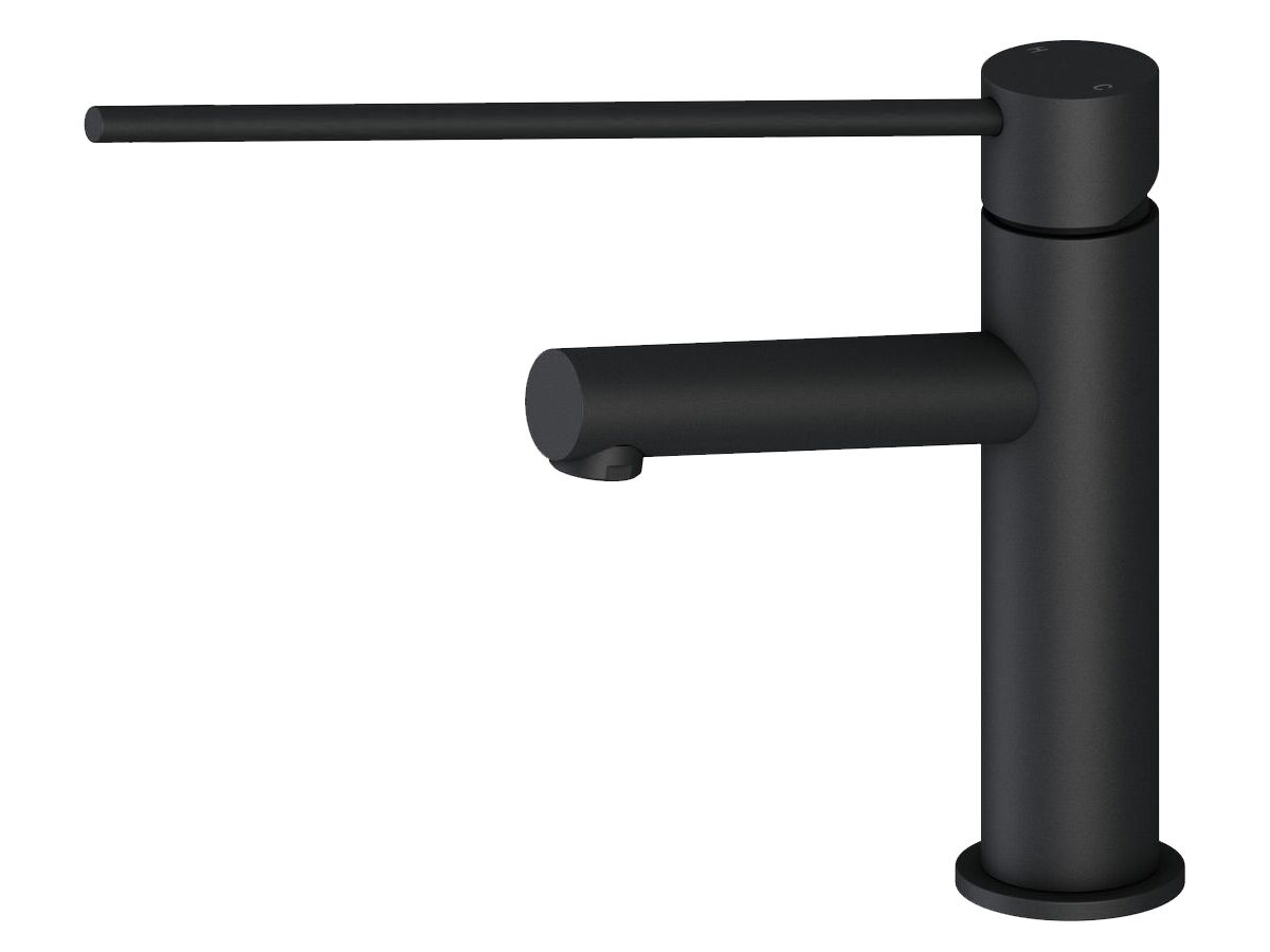 reece Mizu Drift MK2 Basin Mixer with Extended Lever Matte Black (5 Star)