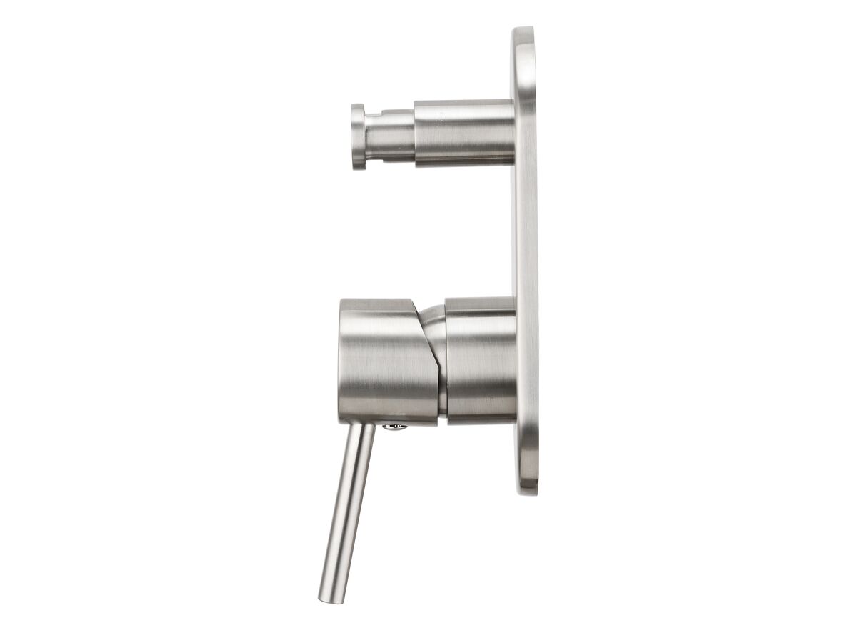 Reece Mizu Drift MK2 Shower Mixer Kit With Diverter Brushed Nickel