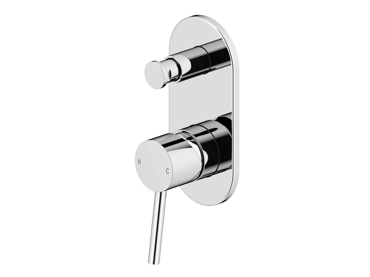 Reece Mizu Drift MK2 Shower Mixer With Diverter Trimset Chrome