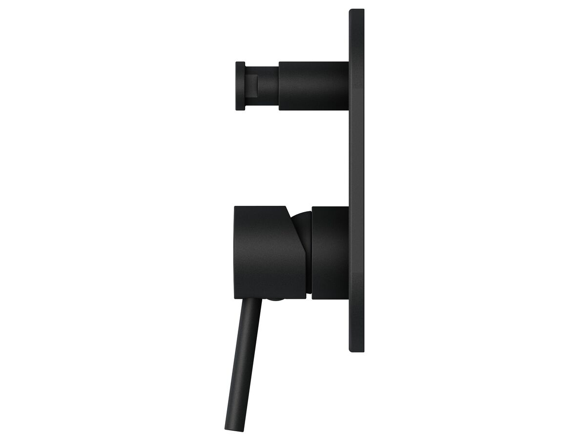 Reece Mizu Drift MK2 Shower Mixer With Diverter Trimset Matte Black