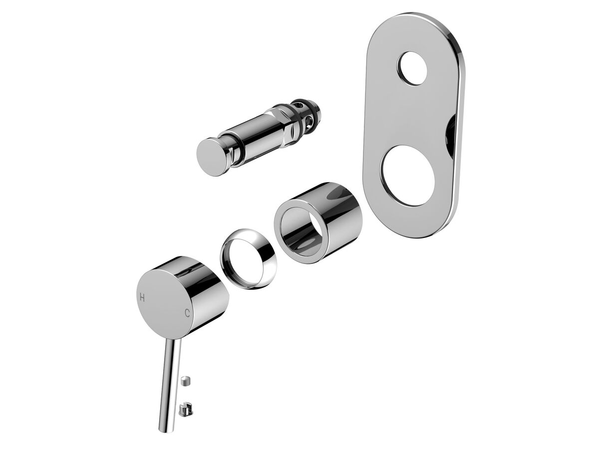 reece Mizu Drift MK2 Shower Mixer with Diverter Trimset Chrome