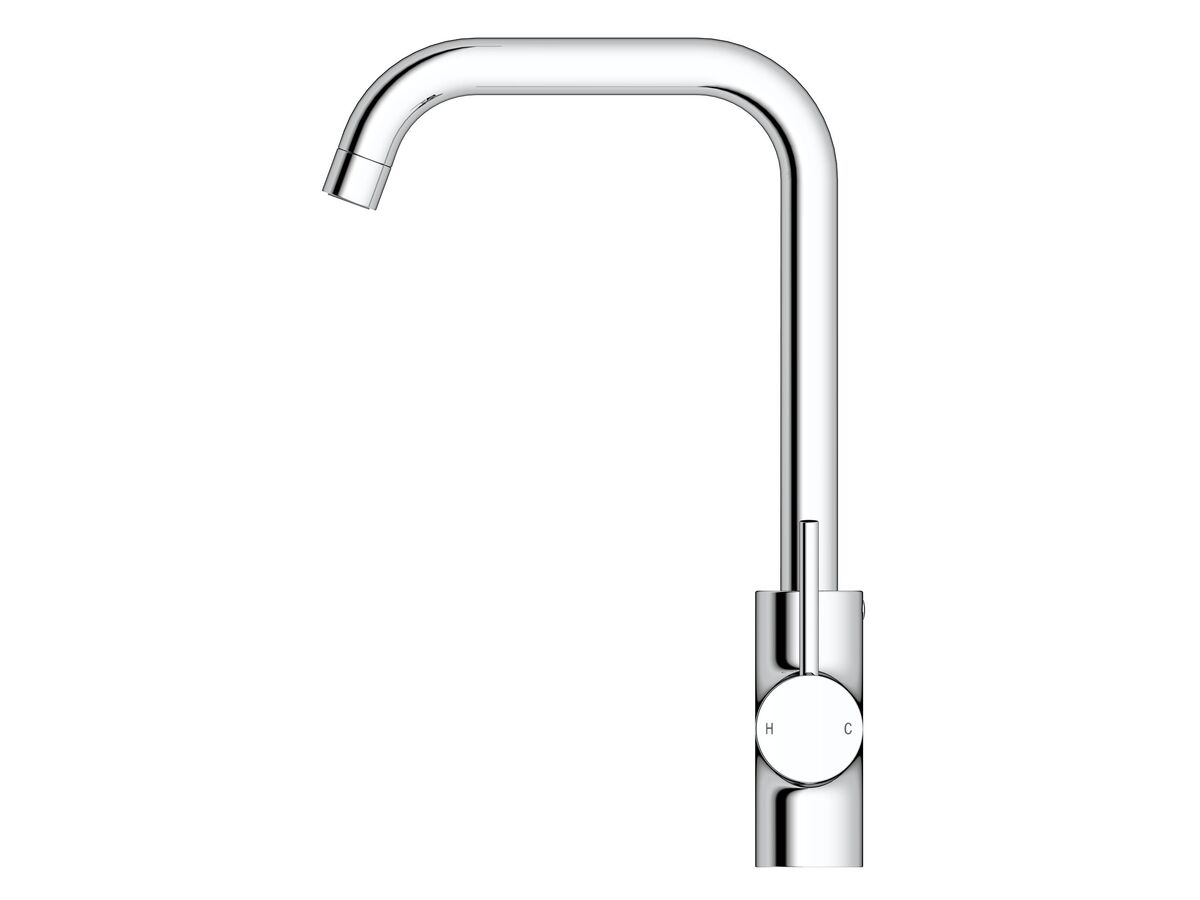 Reece Mizu Drift MK2 Sink Mixer Tap Square Outlet Chrome (4 Star)