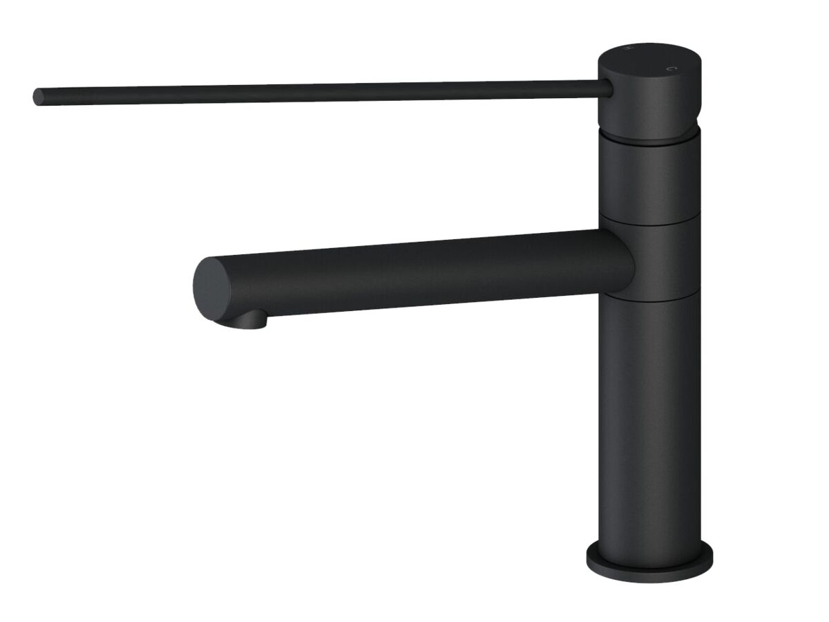 reece Mizu Drift MK2 Sink Mixer with Extended Lever Matte Black (4 Star)