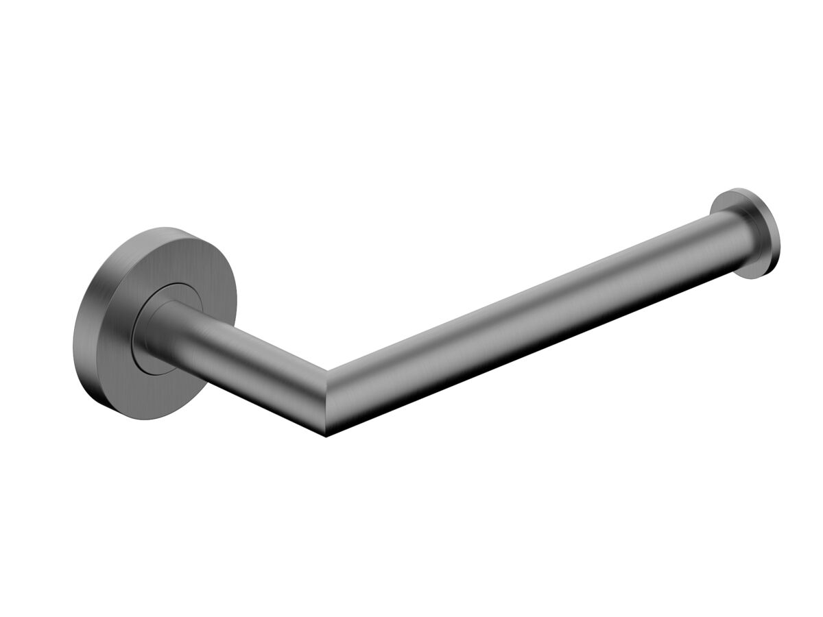 reece Mizu Drift Reversible Toilet Roll Holder Brushed Gunmetal