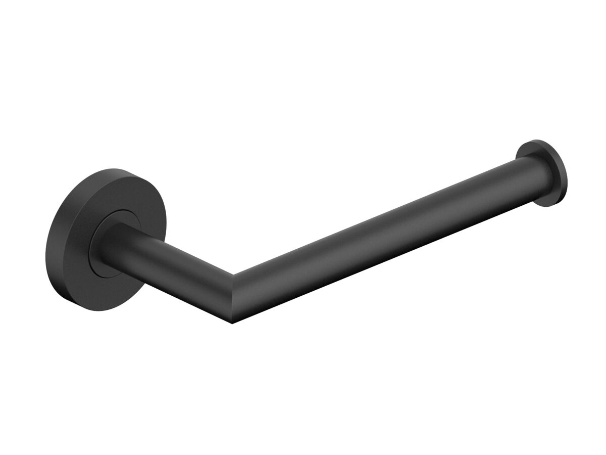 reece Mizu Drift Reversible Toilet Roll Holder Matte Black