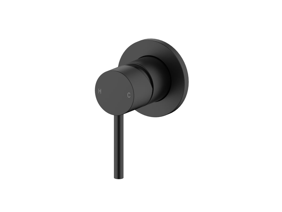 reece Mizu Drift Shower Mixer Kit Matte Black Lead Free