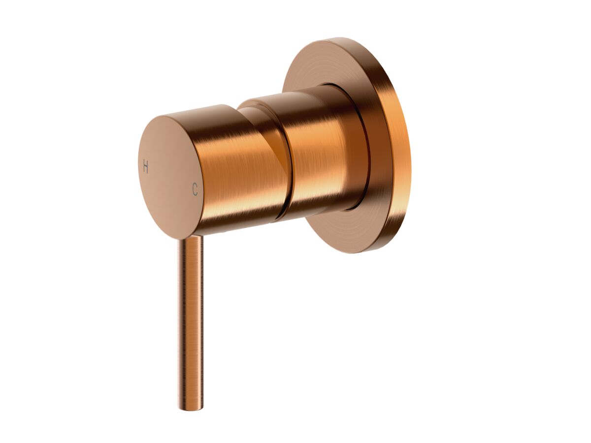 Reece Mizu Drift Shower Mixer Trimset Brushed Bronze Lead Free