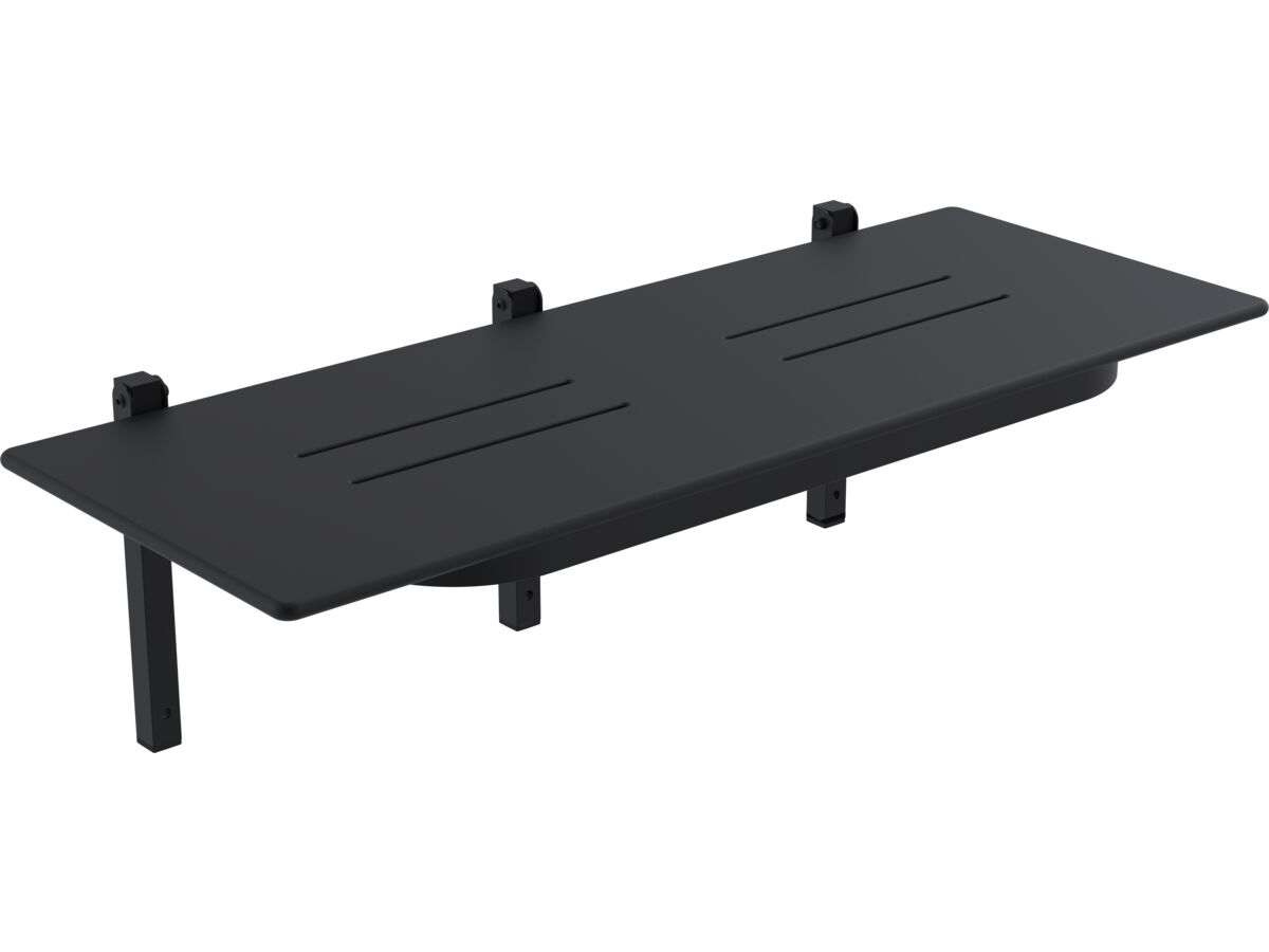 reece Mizu Drift Shower Seat 960 x 400mm Matte Black