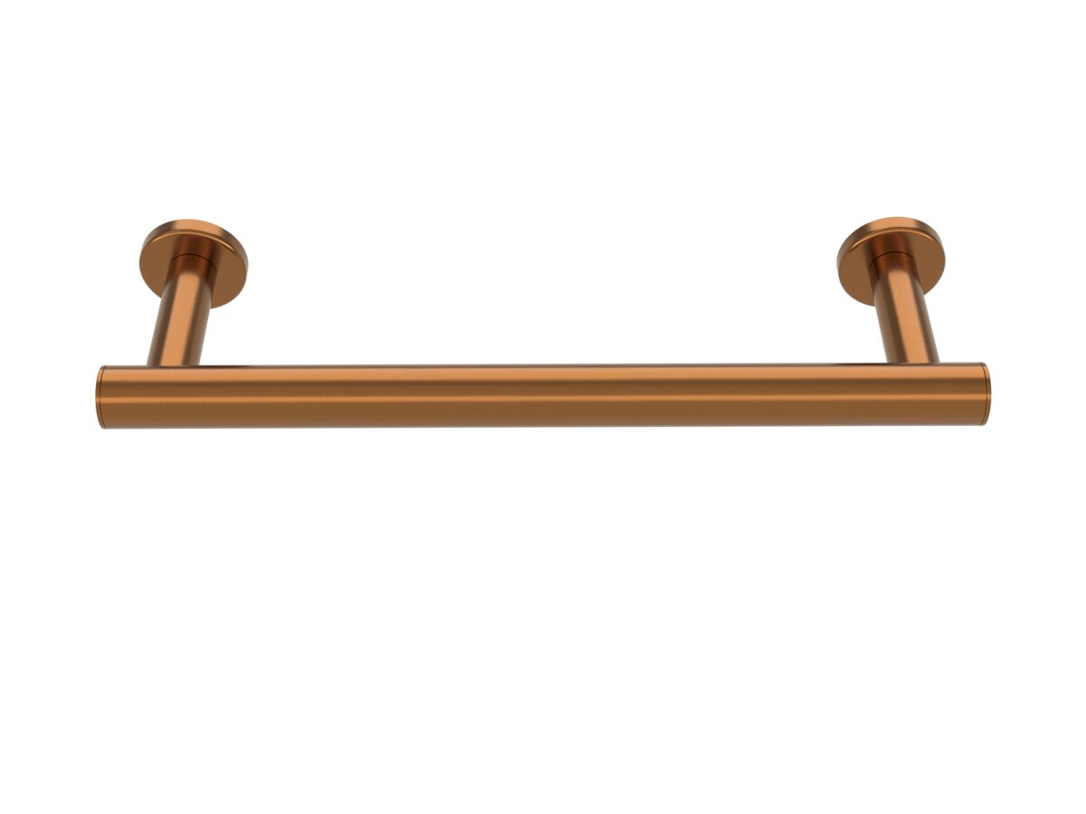 Reece Mizu Drift Single Towel Rail 300mm Brushed Bronze