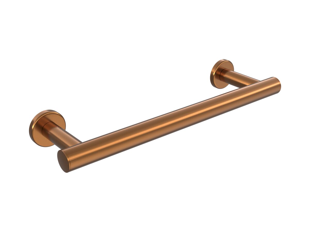 reece Mizu Drift Single Towel Rail 300mm Brushed Bronze