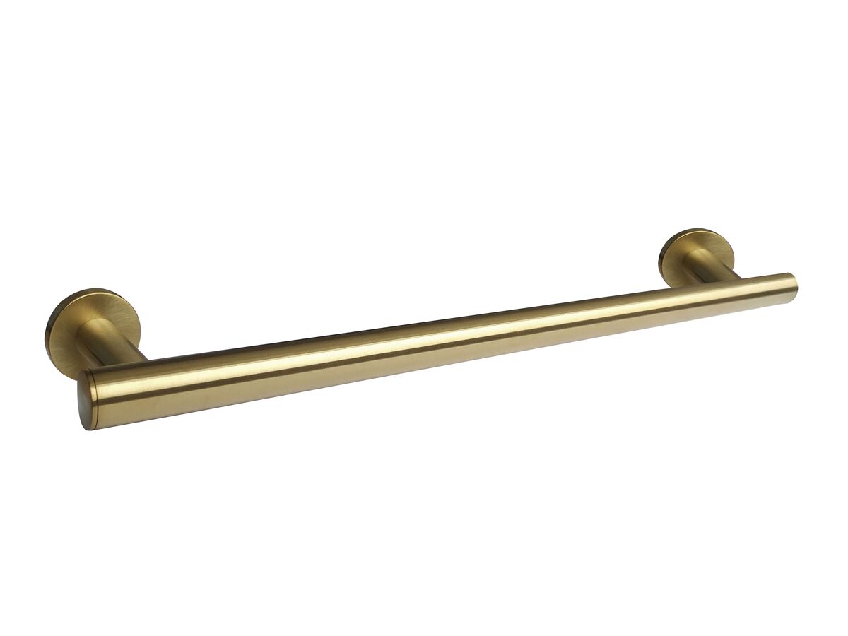 reece Mizu Drift Single Towel Rail 300mm Brushed Gold