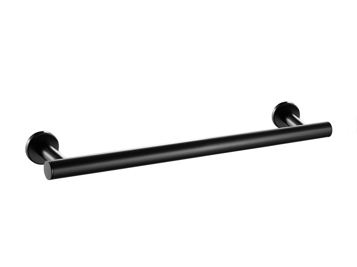 reece Mizu Drift Single Towel Rail 300mm Matte Black