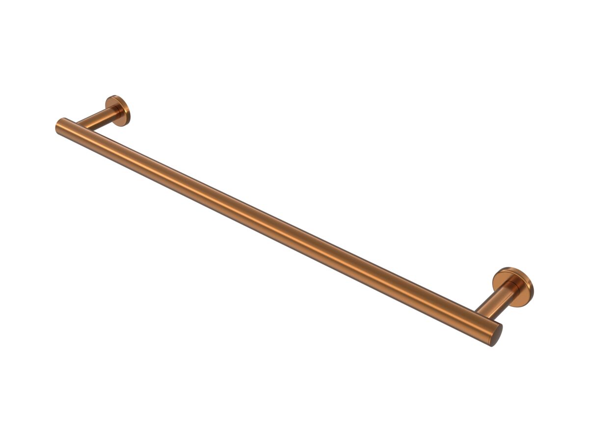 Reece Mizu Drift Single Towel Rail 600mm Brushed Bronze