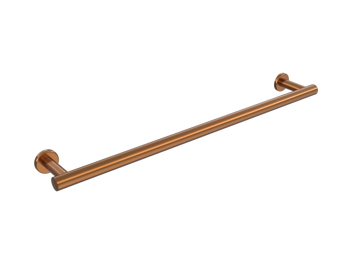 reece Mizu Drift Single Towel Rail 600mm Brushed Bronze