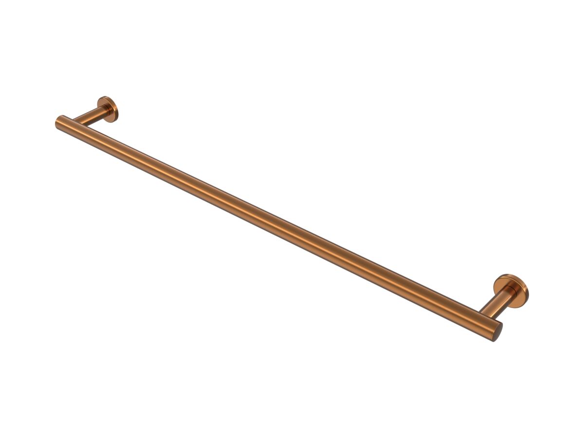 Reece Mizu Drift Single Towel Rail 700mm Brushed Bronze