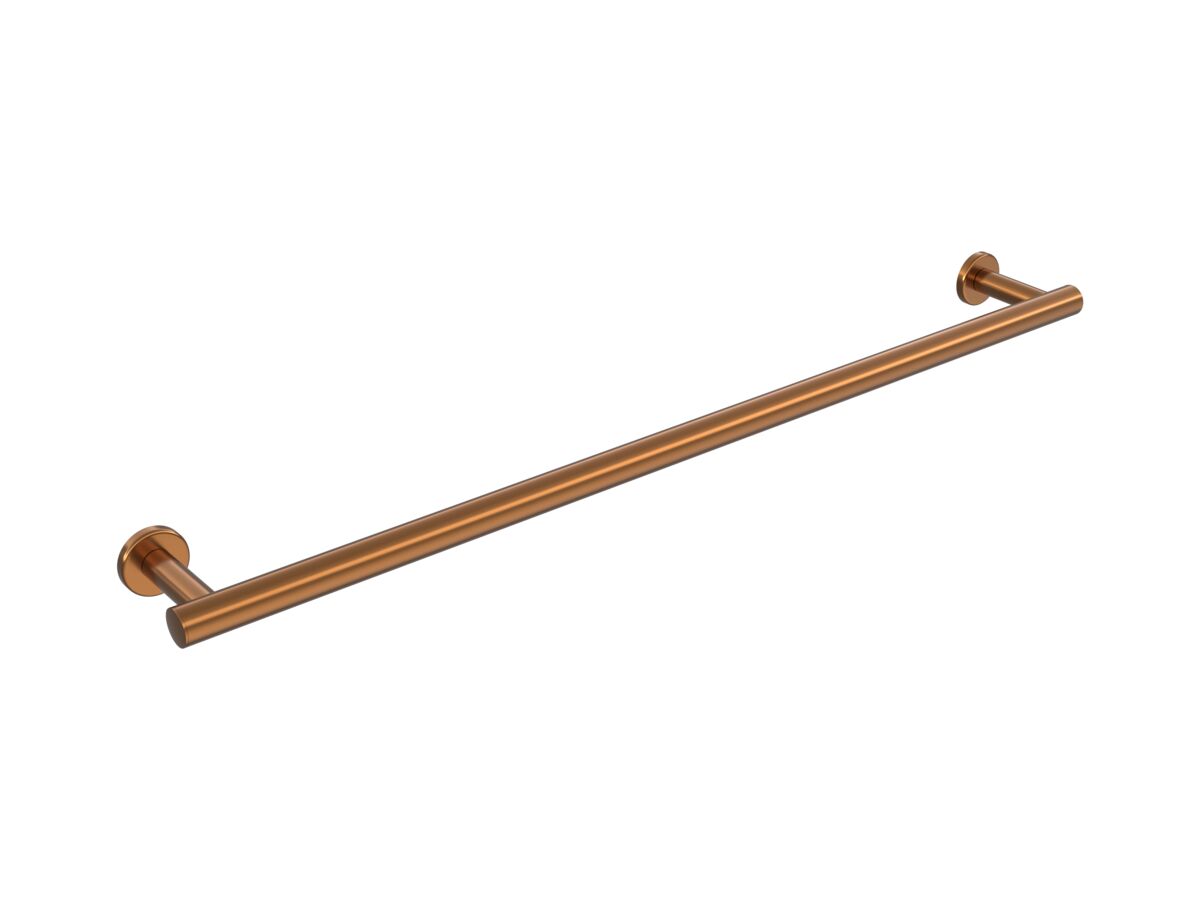 reece Mizu Drift Single Towel Rail 700mm Brushed Bronze