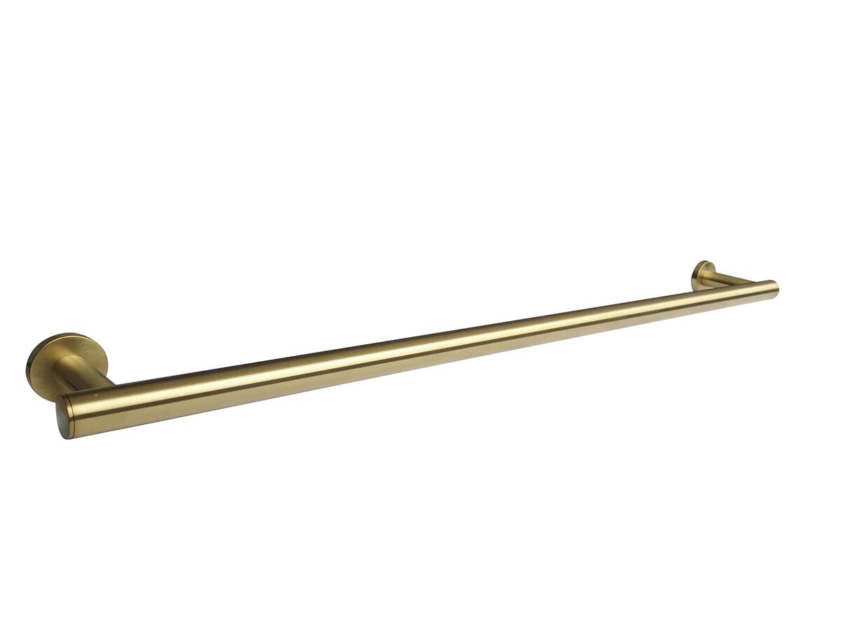 reece Mizu Drift Single Towel Rail 700mm Brushed Gold