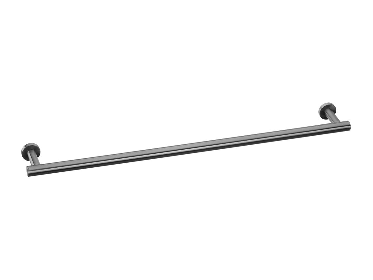 reece Mizu Drift Single Towel Rail 700mm Brushed Gunmetal