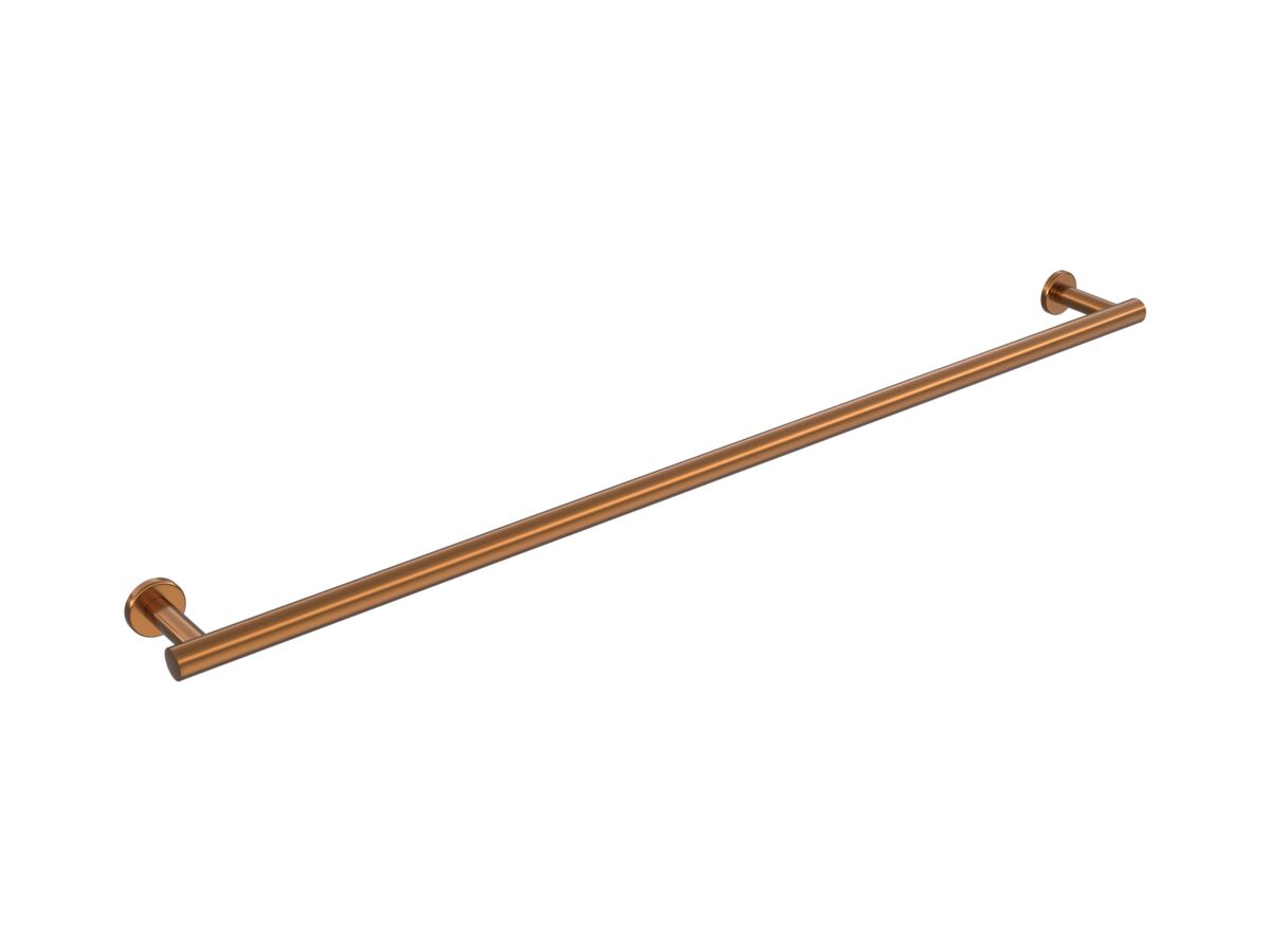 reece Mizu Drift Single Towel Rail 900mm Brushed Bronze