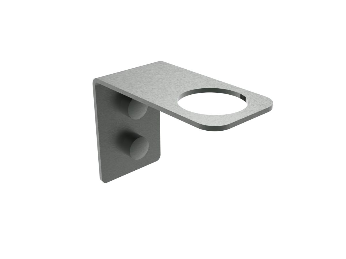 reece Mizu Drift Soap Bottle Holder Brushed Gunmetal