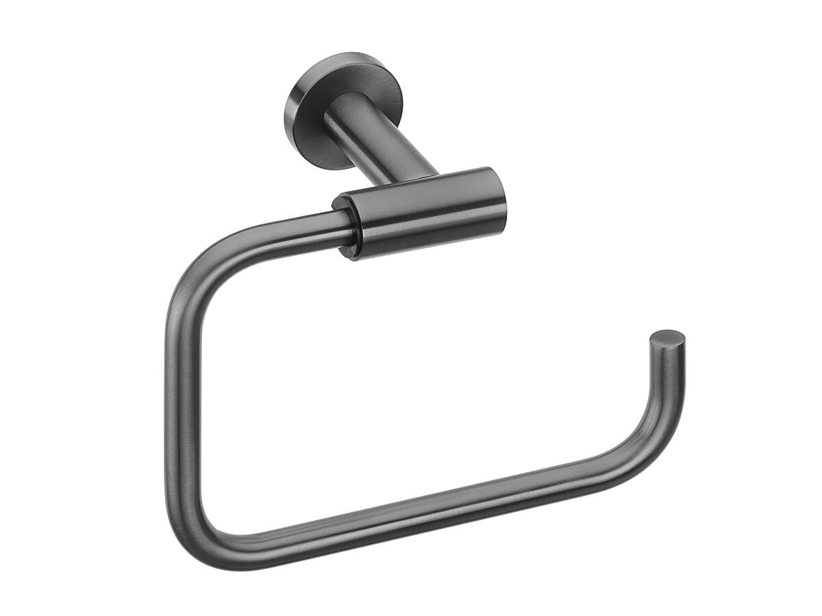 reece Mizu Drift Square Guest Towel Holder Brushed Gunmetal