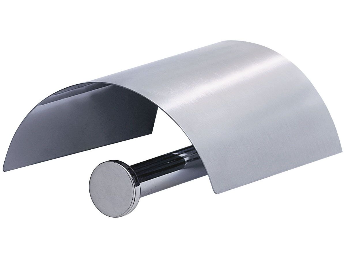reece Mizu Drift Toilet Roll Holder with Cover Chrome