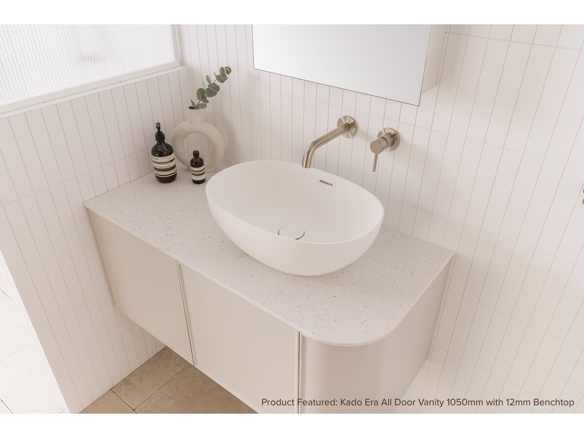 Reece Mizu Drift Twin Rail Shower With 300mm Brass Overhead And Top Rail Water Inlet Brushed Nickel (3 Star)