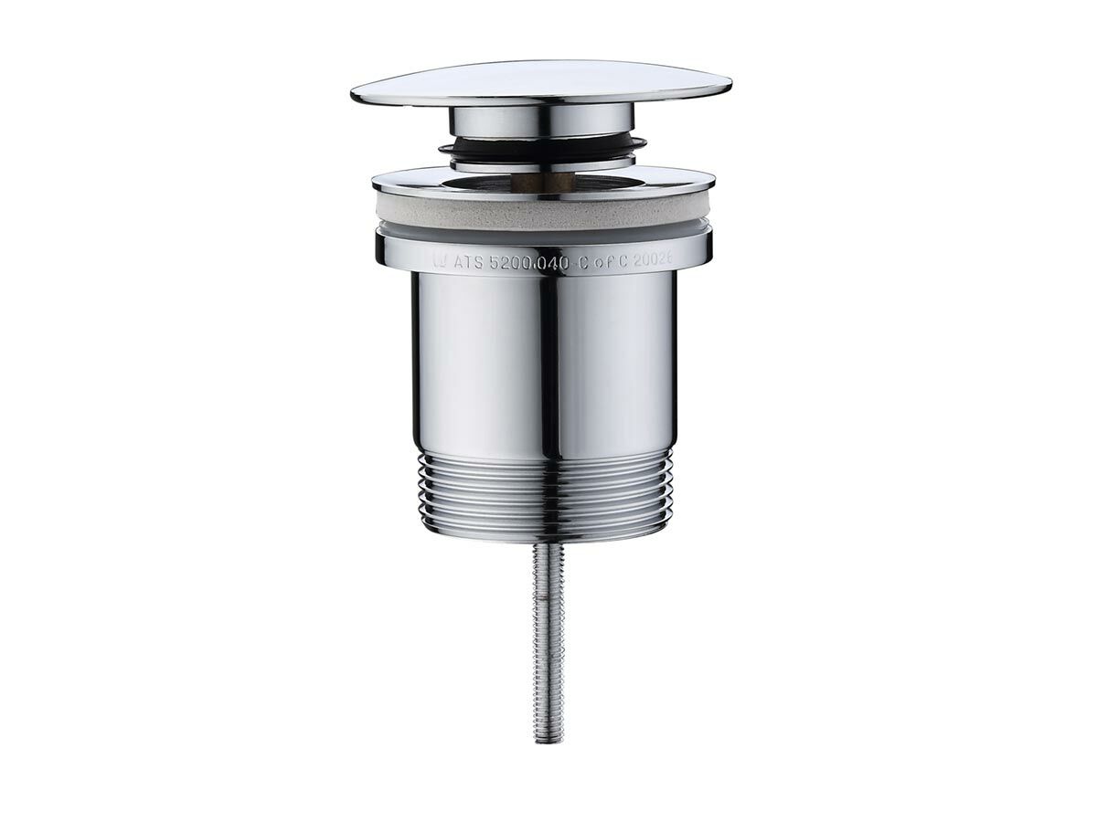 Reece Mizu Drift Universal 40mm Dome Pop Up Plug & Waste Chrome