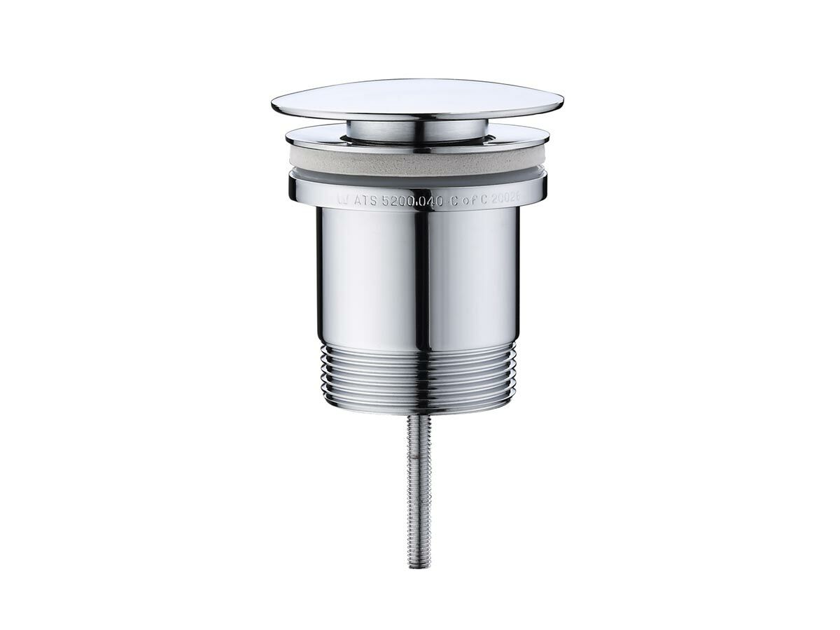 reece Mizu Drift Universal 40mm Dome Pop Up Plug & Waste Chrome