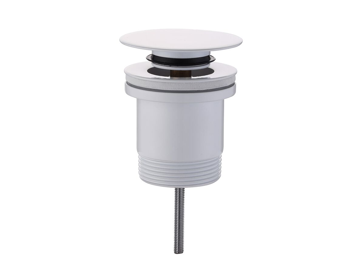 reece Mizu Drift Universal 40mm Flat Pop Up Plug & Waste Gloss White
