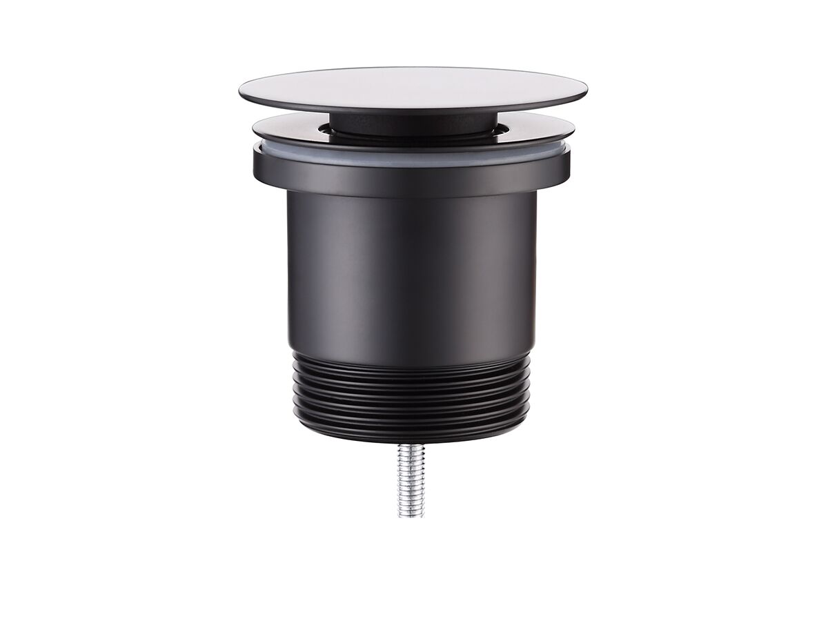 reece Mizu Drift Universal 40mm Flat Pop Up Plug & Waste Matte Black