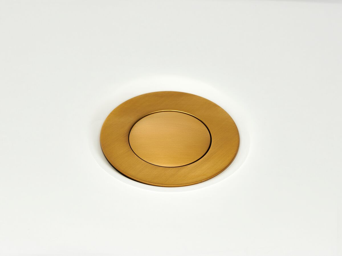 Reece Mizu Drift Universal 40mm Pop Up Plug & Waste Brushed Gold