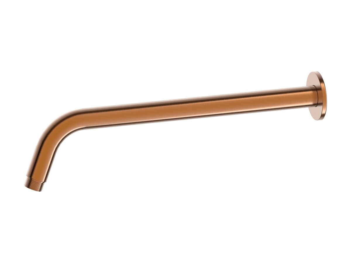 reece Mizu Drift Wall Straight Shower Arm Only Brushed Bronze