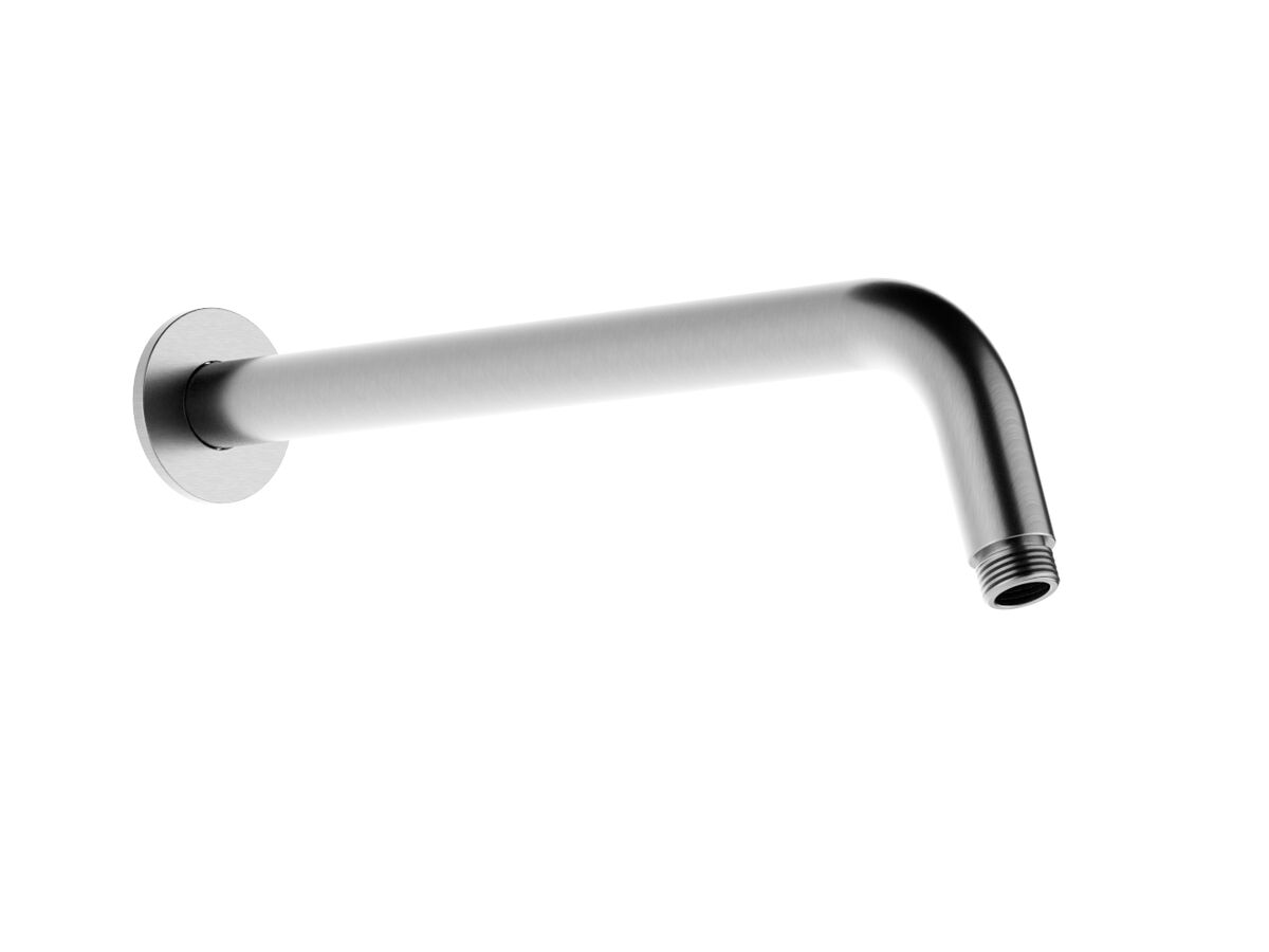 reece Mizu Drift Wall Straight Shower Arm Only Brushed Gunmetal