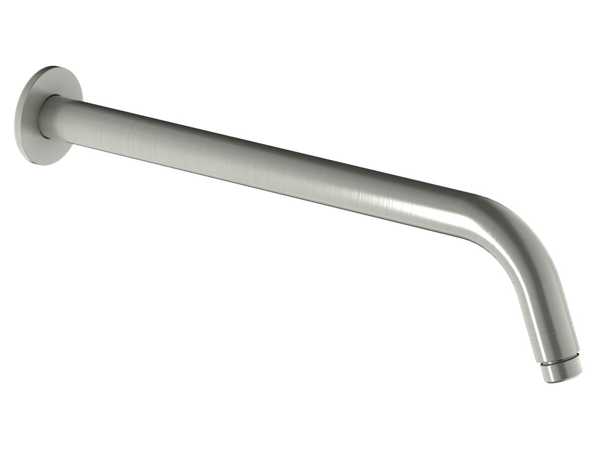 reece Mizu Drift Wall Straight Shower Arm Only Brushed Nickel