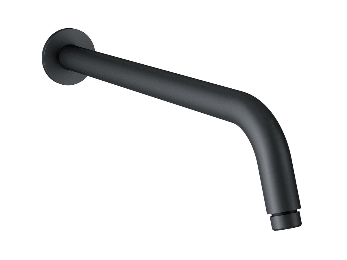 reece Mizu Drift Wall Straight Shower Arm Only Matte Black