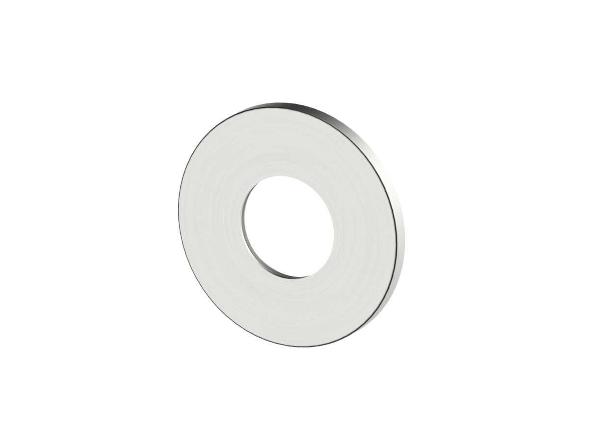 reece Mizu Shower Mixer Cover Plate Round 90mm Brushed Nickel