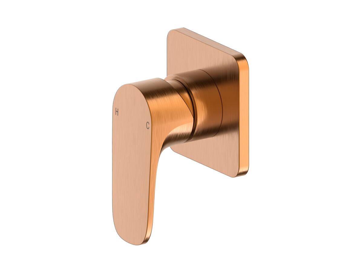 reece Mizu Silk Shower Mixer Tap Kit Brushed Bronze Lead Free