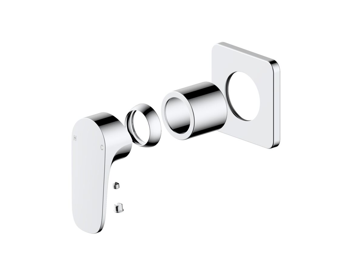 reece Mizu Silk Shower Mixer Tap Trimset Chrome Lead Free