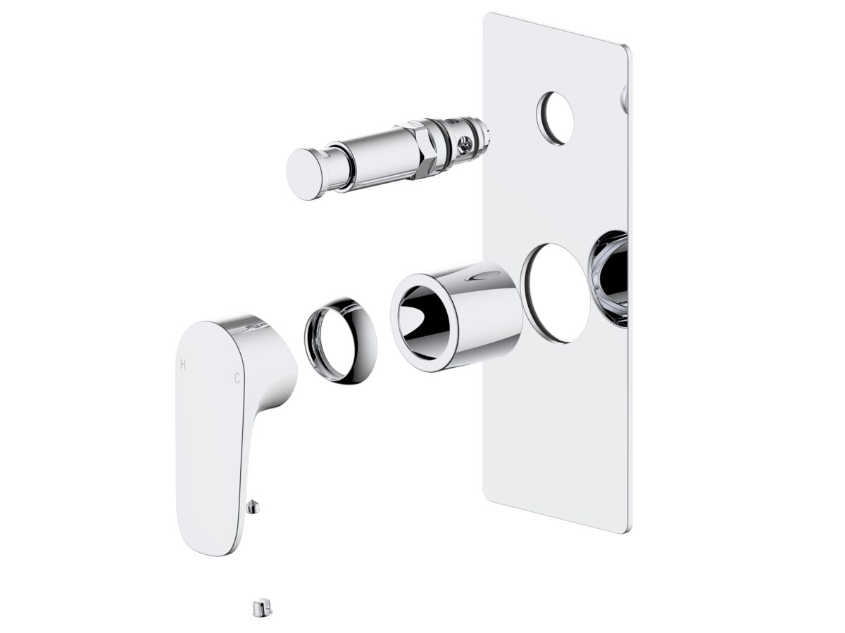Reece Mizu Silk Shower Mixer With Diverter Kit Chrome